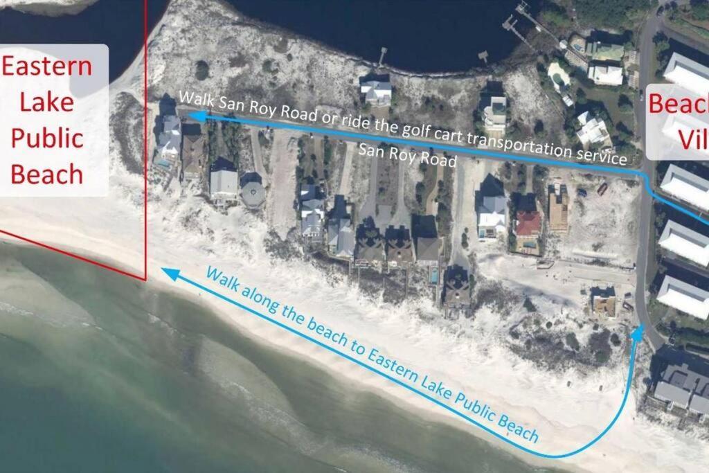 Short Walk Or Shuttle To Wide Open Public Beach! サンタ・ローザ・ビーチ エクステリア 写真